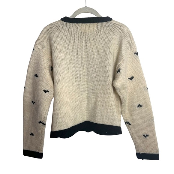 SEYCHELLE Nordic Style Vtg Cardigan Wool Sweater M - Picture 3 of 6